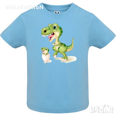 Нова бебешка тениска с Динозавър, снимка 1 - Бебешки блузки - 45096302