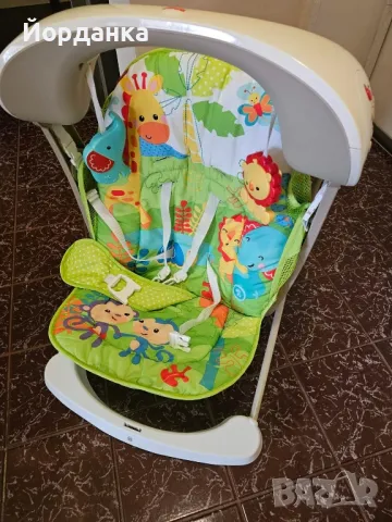 Eлектрическа люлка Fisher price , снимка 10 - Детски люлки - 48859578