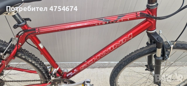 Алуминиев велосипед SCHWINN колело 26, снимка 4 - Велосипеди - 53809310