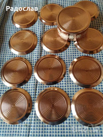 стари руски чинийки за чаши, снимка 5 - Чинии - 49701828