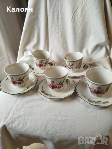 Порцеланов сервиз Churchill Chartwell victorian orchard , снимка 2 - Антикварни и старинни предмети - 52866792