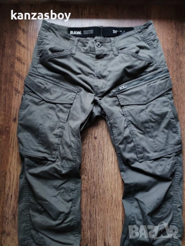g-star rovic zip 3d straight tapere - мъжки карго панталон 30, снимка 7 - Панталони - 53513438