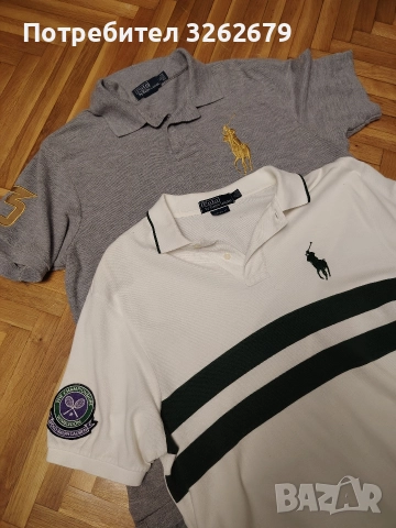 Ralph Lauren две тениски общо 35лв, снимка 3 - Тениски - 52892497