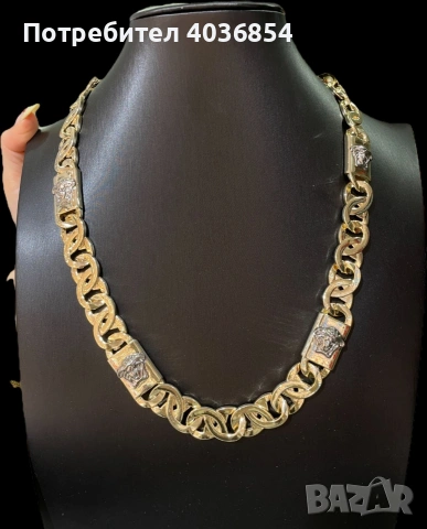 Позлатени мъжки ланци , снимка 5 - Колиета, медальони, синджири - 53279671