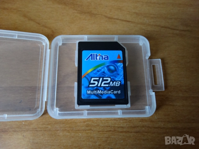 MMC 512MB памет ..., снимка 2 - Карти памет - 51786437