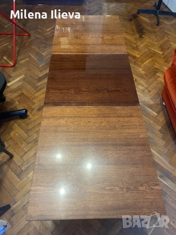 Ретро разтегателна холна маса от соц периода, снимка 3 - Маси - 53836099