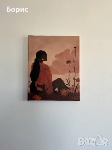 Висококачествена декоративна канава, опъната върху здрава дървена подрамка, снимка 5 - Картини - 50832776