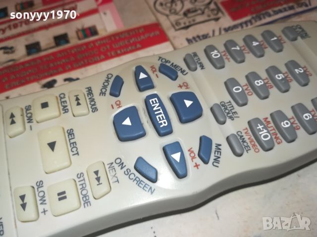 JVC RM-SXV009V TV/DVD REMOTE CONTROL-ВНОС SWISS 0408241031, снимка 14 - Дистанционни - 46795064