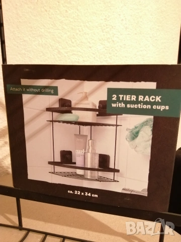 Ъглова етажерка, снимка 2 - Етажерки - 53216246