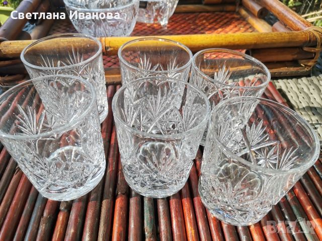 Чаши за уиски кристал, снимка 2 - Чаши - 46417802