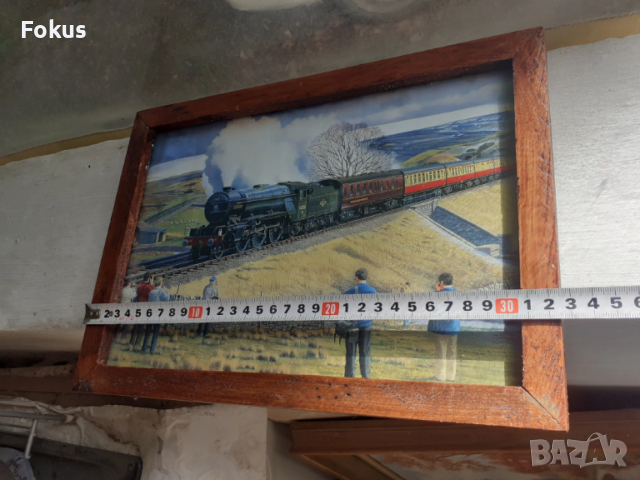 Плакат снимка картина влакове локомативи N 1, снимка 2 - Антикварни и старинни предмети - 53330108