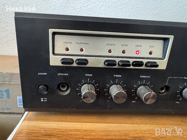 SHARP SM-1122 СТЕРЕО УСИЛВАТЕЛ, снимка 2 - Ресийвъри, усилватели, смесителни пултове - 53743289