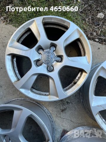 16 цолови алуминиеви джанти за Ауди А4, снимка 5 - Гуми и джанти - 52627839
