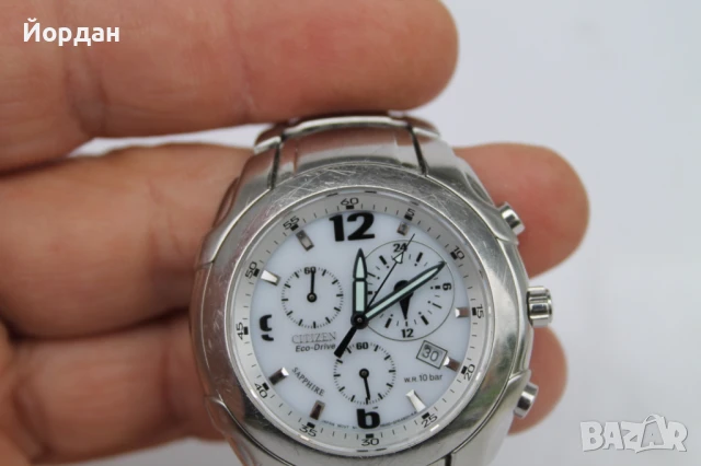 Мъжки ръчен часовник ''Citizen ECO-Drive Marinaut'', снимка 12 - Мъжки - 50462159