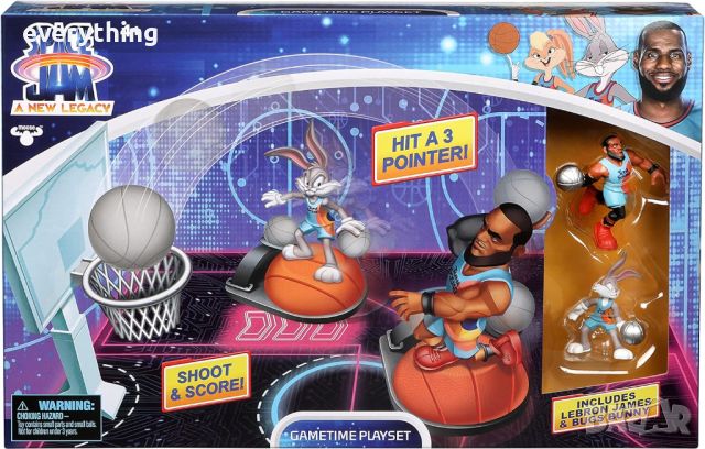 Колекционерска играчка и фигурки Space Jam, Lebron James и  Bugs Bunny, снимка 1 - Фигурки - 46039357