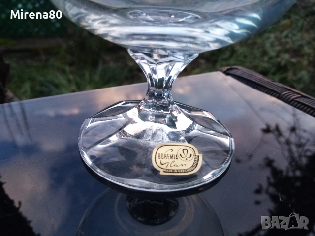 * Bohemia * - кристален сервиз за коняк - НОВ !, снимка 5 - Сервизи - 53650015