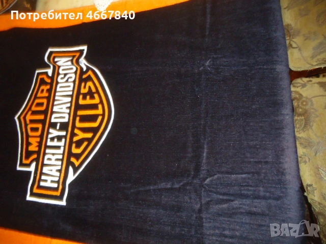 Harley Davidson плажна кърпа 10 евро., снимка 2 - Колекции - 53660715