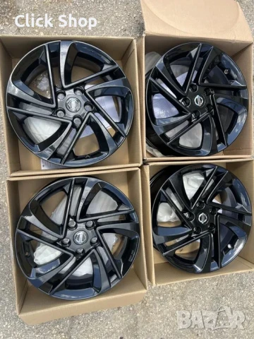 Nissan Джанти 5х114.3 17 Juke X-Trail Qashaqai 5x114.3 Нисан Нови, снимка 2 - Гуми и джанти - 50450720