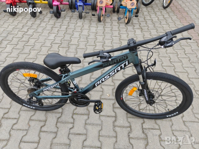 PASSATI Алуминиев велосипед 24" MARTYN сив, снимка 3 - Велосипеди - 53918298