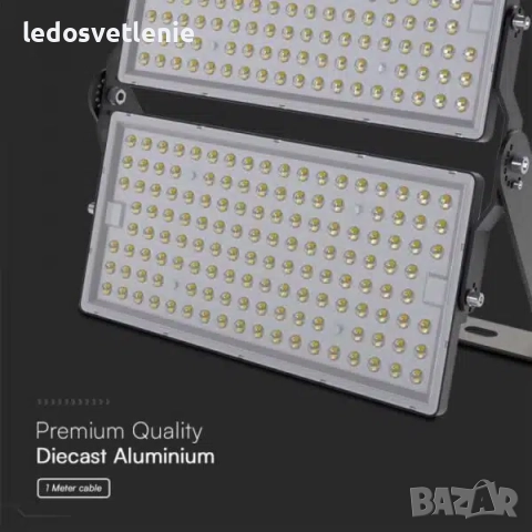 LED Прожектор 500W V-tac 67500 lumen Samsung диоди с 5 г.гаранция, снимка 8 - Лед осветление - 52674700