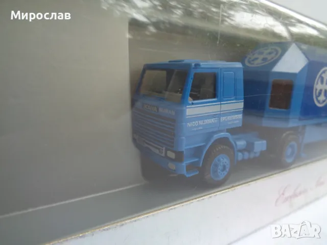 HERPA H0 1/87 SCANIA КАМИОН ТИР РЕМАРКЕ ИГРАЧКА МОДЕЛ, снимка 4 - Колекции - 47420872