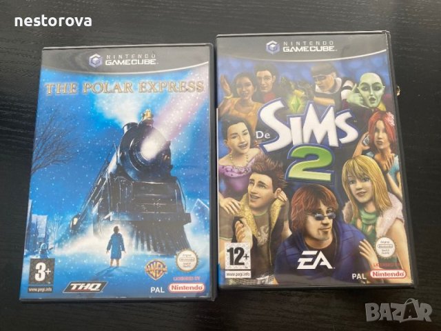 Игри за Nintendo GameCube Sims 2 / The polar express, снимка 1