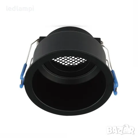 Луна За Вграждане Черна Кръгла