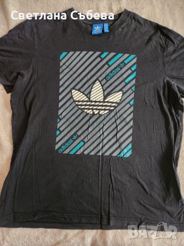 Оригинална тениска adidas размер L , снимка 1 - Тениски - 45537313