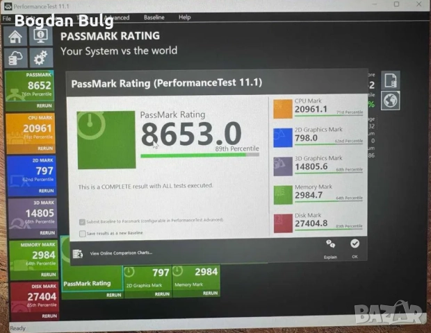 [TOP Цена] Legion 5 Pro 16.0" - 16ACH6H (64 GB RAM / RTX 3060), снимка 7 - Лаптопи за игри - 52368298