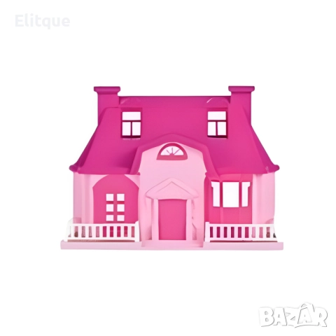Комплект къщичка с каляска, конче и фигурки, снимка 2 - Играчки за стая - 52744935