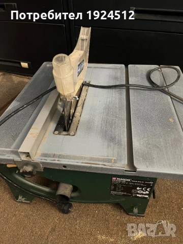Мобилен Настолен Циркуляр PARKSIDE 1200W, снимка 6 - Триони и циркуляри - 53372795