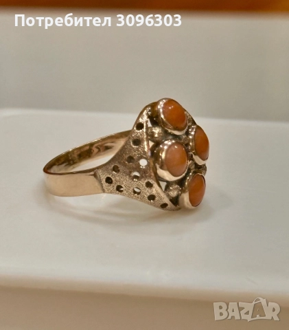 Златни и сребърни пръстени , снимка 12 - Пръстени - 52671979