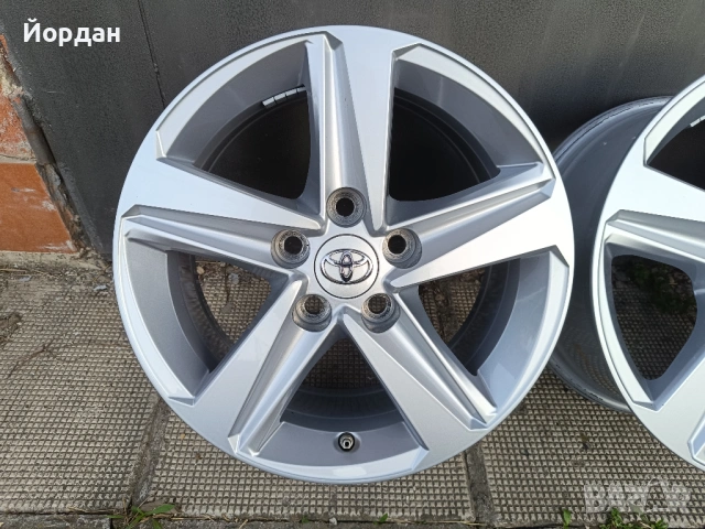 ОРИГИНАЛНИ джанти 16 ' цола 5x114,3 TOYOTA / ТОЙОТА ЕТ40 7J + датчици, снимка 8 - Гуми и джанти - 54221530