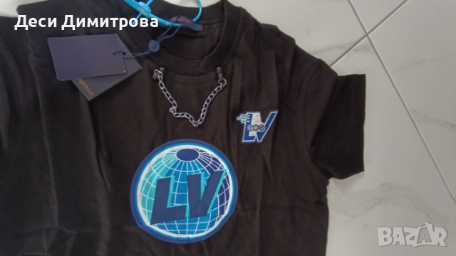 Нова Louis Vuitton мъжка тениска, снимка 5 - Тениски - 52495867