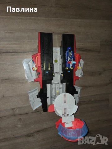 Paw Patrol: The Mighty Movie - Щаб самолетоносач Aircraft Carrier, снимка 3 - Влакчета, самолети, хеликоптери - 51179048