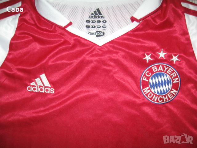 Тениска ADIDAS-FC BAYERN  мъжка,Л, снимка 4 - Тениски - 45735482