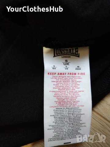 НОВА Lonsdale S size Дамска тениска, снимка 5 - Тениски - 53273511