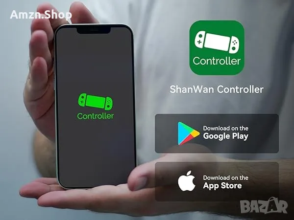 ShanWan q13 Mobile Game Controller за Android геймърски джойстик за телефон , снимка 12 - Други - 48984111