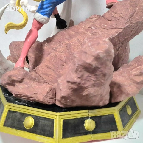 3D фигурка Monkey D. Luffy – One Piece, снимка 6 - Колекции - 53668414