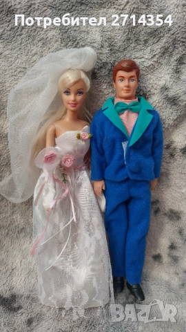 Барби и Кен младоженци , снимка 2 - Кукли - 51721605