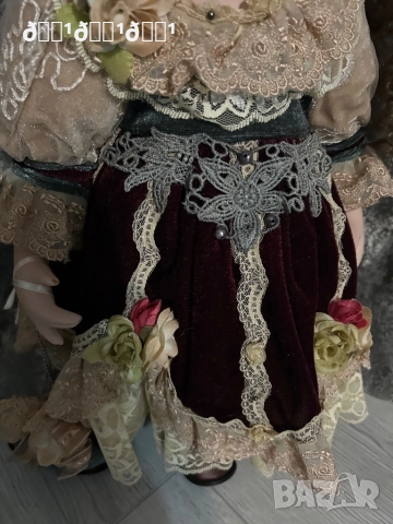 Старинна порцеланова кукла , снимка 2 - Колекции - 52851613