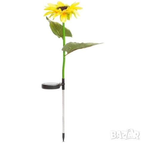 Соларни LED градински светлини - цветя, снимка 2 - Прожектори - 51844709