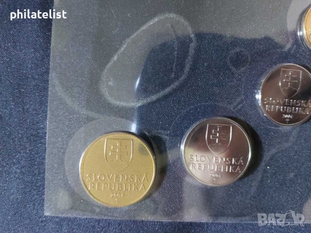 Комплектен сет - Словакия 2004 , 5 монети, снимка 3 - Нумизматика и бонистика - 46351124
