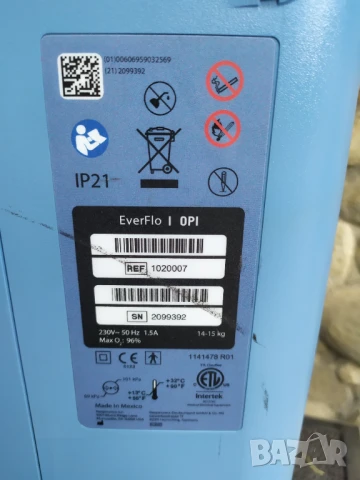 Кислороден концентратор Fhilips, снимка 7 - Медицинска апаратура - 50729279