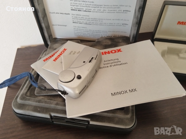 Камери Minox MX, Minox 35PE Germany , снимка 12 - Фотоапарати - 48175283