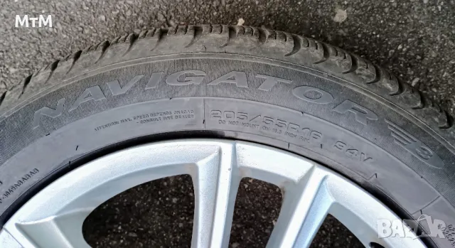 5x108 с всесезонни гуми 205/55/16, снимка 11 - Гуми и джанти - 49968230