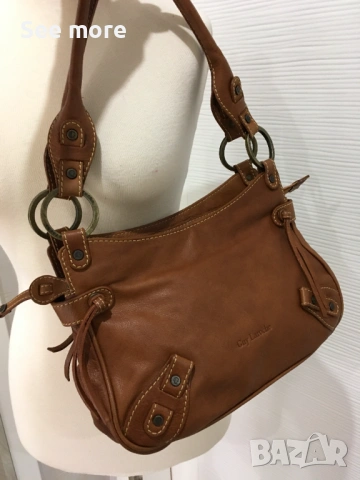 Guy Laroche чанта естествена кожа