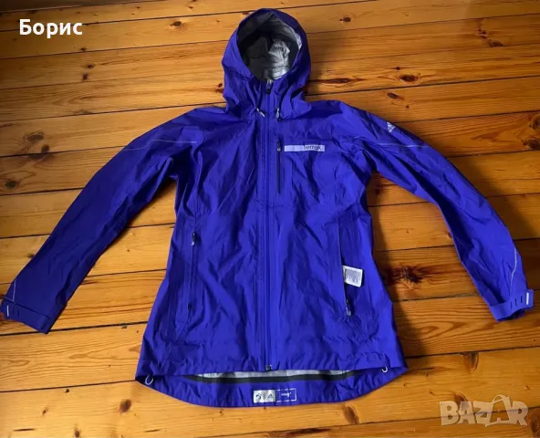 Ново Дамско Шел Яке Adidas Terrex Goretex Active Shell 3 JaTerrex Goretex Active Shell 3 Jacket EU40, снимка 1 - Спортна екипировка - 49566196