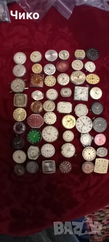 50бр механизми от дамски ръчни руски часовници 