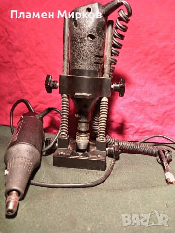 Две германски минидрелки и стойка, снимка 4 - Други инструменти - 52869620